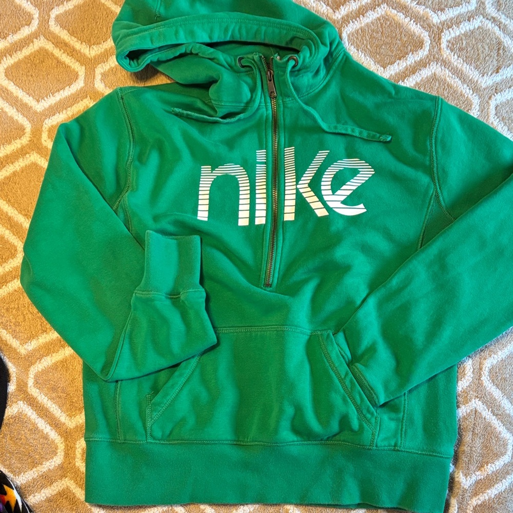 Nike Vibrant Green Pullover Hoodie